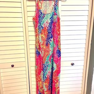 Lily Pulitzer Betty Maxi Dress NWOT size small bright colors